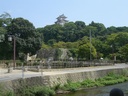 北西から見る姫路城