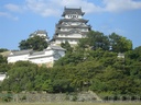 三の丸広場から見る姫路城