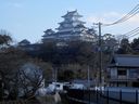 北西から見る姫路城